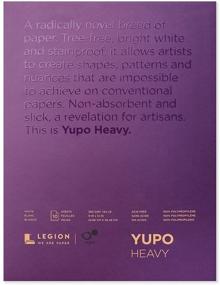 img 1 attached to 🎨 Multi-Purpose Yupo Paper: Ideal for Painting and Drawing