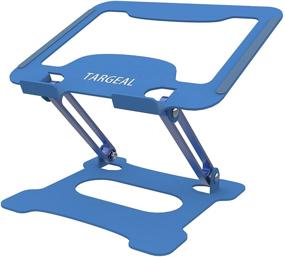 img 4 attached to 🔥 targeal Adjustable Laptop Stand: Elevate and Cool Your Mac, Notebook, Lenovo More10-17 Laptop with Portable and Multi-Angle Stand