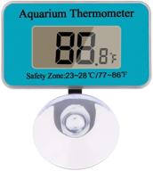 🐠 datoo aquarium thermometer sucker mount - second generation (update), 1 year warranty logo
