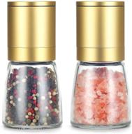 acrylic salt pepper grinder set logo