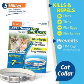 img 3 attached to 🐱 Hartz UltraGuard Pro Flea & Tick Collar for Cats and Kittens, Long-Lasting 7 Month Flea and Tick Prevention and Protection, 1 Collar