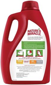 img 3 attached to 🐶 Nature's Miracle Advanced Dog Stain and Odor Remover, Red, 128 oz.