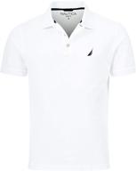 👕 nautica men's medium royal shirt: premium men's clothing in shirts logo