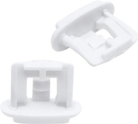 img 4 attached to 🔧 Ultra Durable WD12X10304 Upper Rack Slide End Cap Replacement Part - GE & Kenmore Dishwashers - Pack of 2
