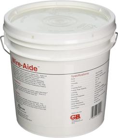 img 1 attached to Wire-Aide Wire Pulling Lubricant - Grease-Free Fiber-Optic Wire Insulation, 1 Gallon Jug, Vibrant Yellow