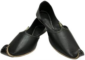 img 3 attached to Classic Handcrafted Leather Men's Shoes with Step Style