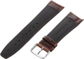 img 2 attached to Hadley Roma MSM881RB 180 Brown Oil Tan Leather Watch Band