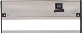 img 3 attached to 9 Inch Satin Nickel LED Under Cabinet Lighting – Dimmable -3 Color Temperature Slide Switch – Warm White (2700K)