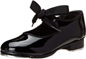 img 4 attached to Capezio Youth Tyette Shoe Patent 10 Girls' Shoes and Athletic