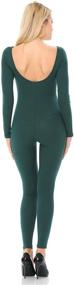 img 1 attached to 👗 7Wins Cotton Catsuit Bodysuit Jumpsuit for Women's Jumpsuits, Rompers & Overalls