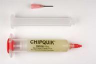 10cc syringe with plunger & tip - smd291 chipquik tack flux no clean logo