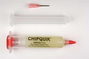 img 2 attached to 10cc Syringe with Plunger & Tip - SMD291 Chipquik Tack Flux No Clean