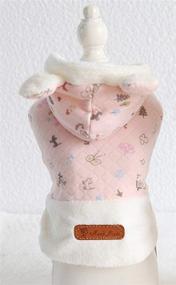 img 1 attached to 🐰 Lanyar Pink and White Bunny Girl Dog Sweater Hoodie