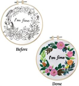 img 3 attached to Embroidery Beginner Phrase Pattern Starter