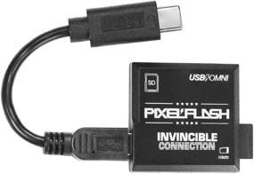 img 4 attached to 🔌 Революционируйте свои передачи данных с PixelFlash USB Type-C неуязвимым соединением SD + MicroSD модульным картридером