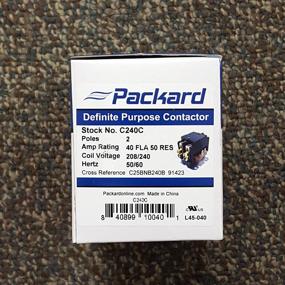 img 1 attached to Efficient Packard C240C Pole Contactor Volt for Optimal Electrical Control