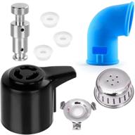 🔥 silicone steam diverter valve for instant pot duo/duo plus 3, 6 qt - steam release handle float logo