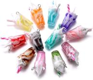 🍦 24 resin ice cream cup charms pendants necklace earring diy crafts keychain bag decoration 12mmx26mm (a601) logo