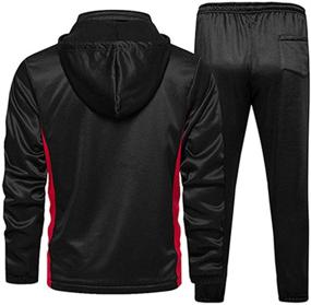 img 2 attached to Спортивные костюмы FTCyanz Activewear Grey XL