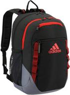 striking striped webbing design in adidas excel backpacks: perfect for casual daypacks logo