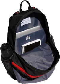 img 2 attached to Striking Striped Webbing Design in Adidas Excel Backpacks: Perfect for Casual Daypacks