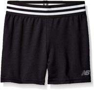 🏃 performance shorts for girls by new balance logo