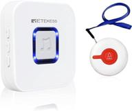 🔔 retekess th003 wireless caregiver pager system: nurse alert for home, 492ft range, 52 chimes, 4 volume levels - ideal for elderly, patients, disabled, and pregnant women logo