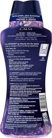 img 3 attached to 🌸 26.5-Ounce Downy Infusions Calm Scent Booster Beads - Lavender & Vanilla Bean