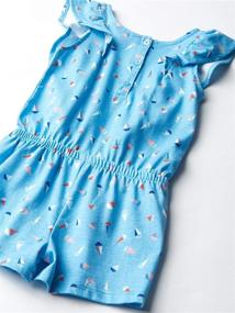 img 3 attached to 👗 Nautica Atoll Small Girls' Romper: Trendy Jumpsuits & Rompers for Stylish Girls