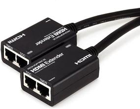 img 2 attached to Удлинитель HDMI Monoprice: удлинение до 98 футов с помощью кабеля Cat5e или CAT6 (108121)