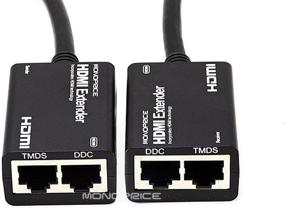 img 1 attached to Удлинитель HDMI Monoprice: удлинение до 98 футов с помощью кабеля Cat5e или CAT6 (108121)