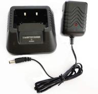 highly compatible desktop charger for baofeng uv5r uv5ra uv5rb uv5rc uv5rd ur5re ur5re-plus li-ion battery logo