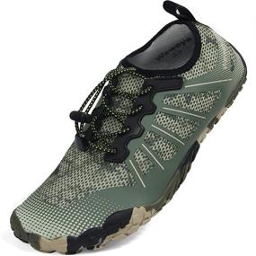 img 4 attached to 🎣 Ultimate Camo Comfort: Upstream Minimalist Men's Boating Fishing Shoes