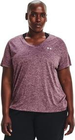 img 1 attached to Under Armour V Neck T Shirt Metallic Outdoor Recreation