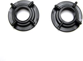 img 1 attached to Black Mounting Nuts PK2, American Standard 065800-0070A