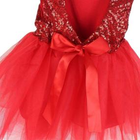 img 1 attached to 👸 AGQT Baby Girls Sequins Tutu Dress: Sparkling Sleeveless Princess Birthday Dresses for Sizes 3M-4T