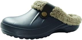 img 3 attached to 🌧️ ZAPZEAL Waterproof Slippers: Winter Outdoor Men's Shoes for Mules & Clogs - Stay Dry and Stylish!