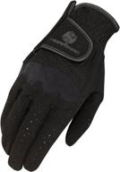 enhance your riding experience with heritage spectrum show glove logo