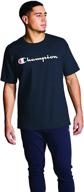 👕 champion graphic jersey black large men's clothing and shirts – superior style and comfort logo