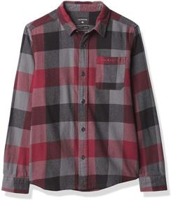 img 3 attached to Quiksilver Boys Flannel Youth Motherfly