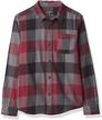 quiksilver boys flannel youth motherfly logo