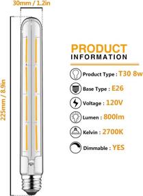 img 3 attached to 💡 Efficient and Adjustable GEZEE Dimmable Decorative Filament Equivalent: Illuminate Your Space with Style