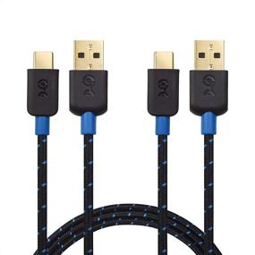 img 3 attached to 🔌 Кабель Cable Matters из 2 штук с плетеным USB C кабелем - быстрая зарядка 3A - черный - 3,3 фута - Samsung Galaxy S20, S20+, S20 Ultra, Note 10, Note 10+, LG G8, V50, Google Pixel 4 и другие.