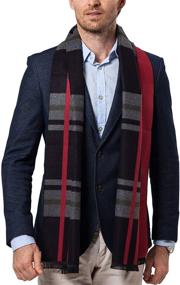 img 2 attached to Shubb Scarves Cashmere Classic Checked Men's Accessories