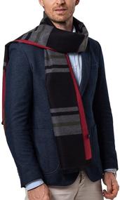 img 3 attached to Shubb Scarves Cashmere Classic Checked Men's Accessories