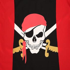 img 1 attached to 🏴 Adorable Pirate Costume Dress for 5-6 Year Olds