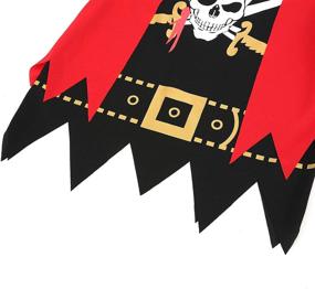 img 2 attached to 🏴 Adorable Pirate Costume Dress for 5-6 Year Olds
