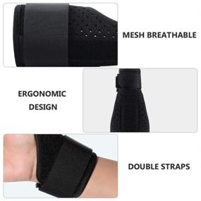 img 2 attached to Thumb Brace Splint Tendonitis Immobilizer