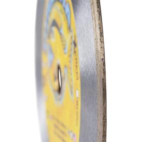 img 1 attached to 💎 7-Inch Delta Diamond Piranha Premium Tile Diamond Blade - Dry/Wet Cutting for Porcelain & Ceramic Tile, Stone - DM-7/8"-5/8" Arbor (7")