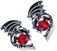 exquisite blingsoul game crystal stud dragon earring - shop the ultimate cyber monday black friday jewelry gifts collection! logo